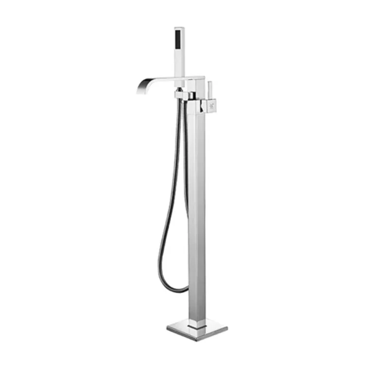 Robinet de bain autoportant - Calliandra - Chrome