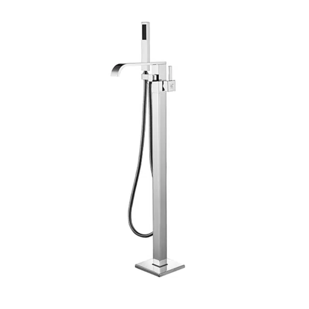 Robinet de bain autoportant - Calliandra - Chrome