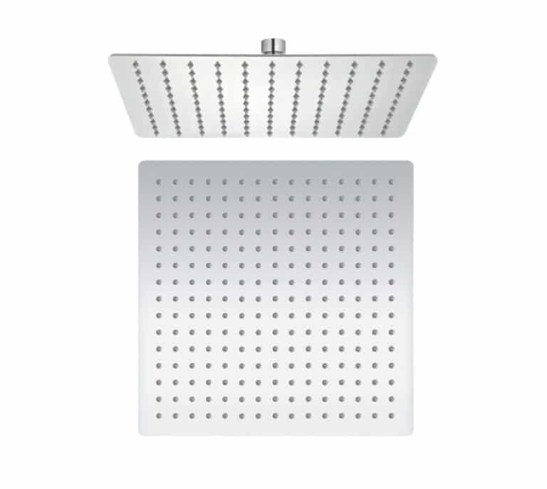 JX-711 - Tête de douche carrée 40cm - Chrome