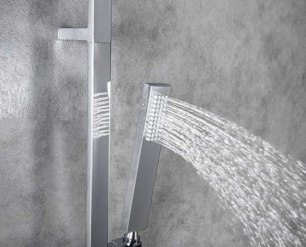 Adige Ensemble de robinetterie de douche - Chrome