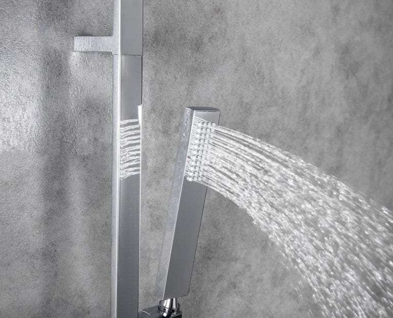 Adige Ensemble de robinetterie de douche - Chrome