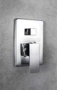 ensemble de robinetterie chrome