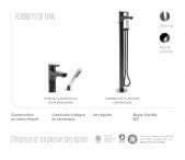 Robinet de bain Kontour