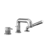 Robinet de bain avec douchette - Preciso - Chrome