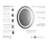 Spec Grand miroir lumineux