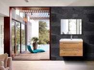 Vanité de salle de bain Fiorentina - bois foncé