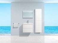 Vanité de salle de bain Fano 24 pouces - Blanche