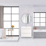 Vanité de salle de bain Fano 24 pouces - Blanche