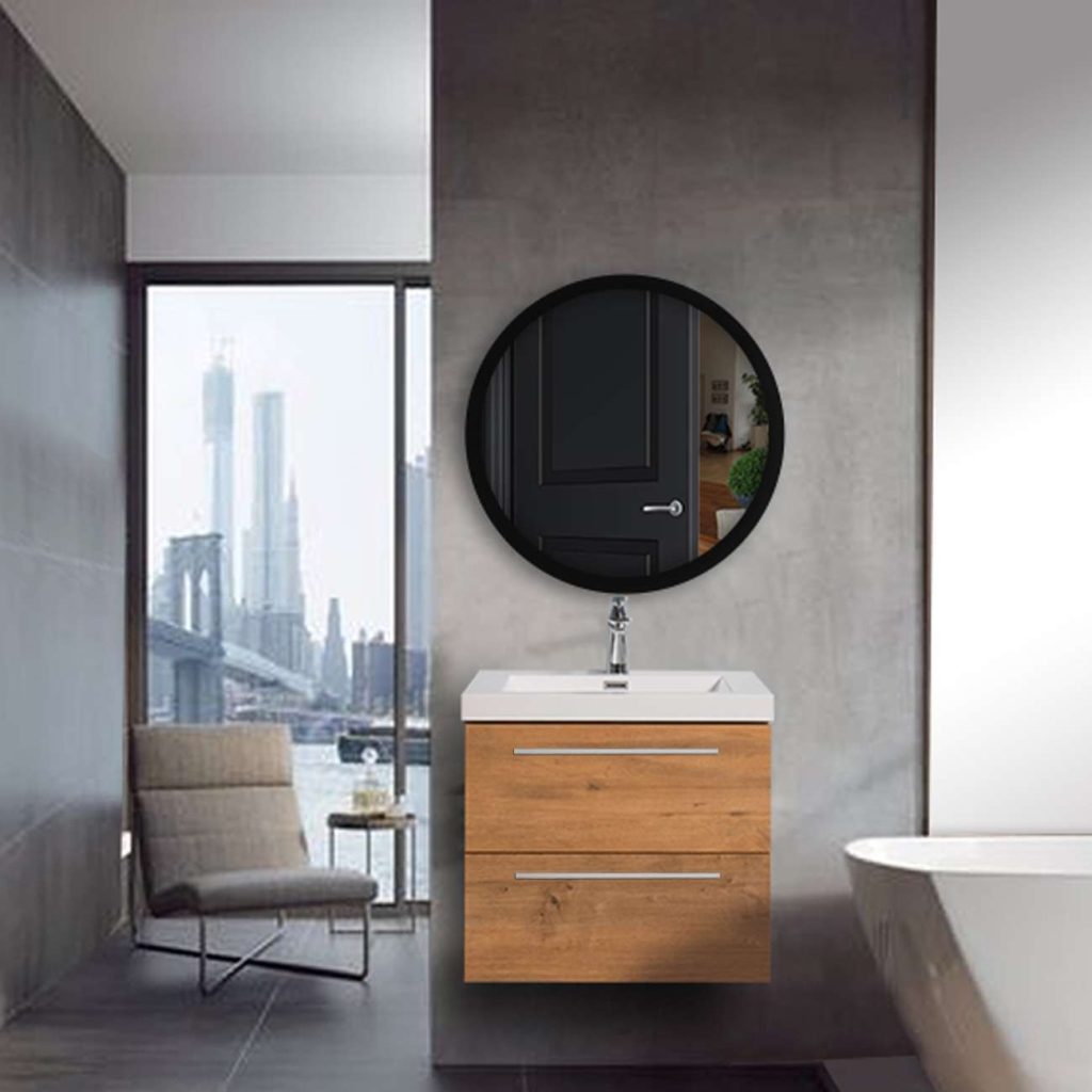 Vanité de salle de bain Fano 24 pouces - Bois