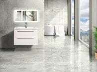 Vanité de salle de bain 30 pouces Fiorentina - Blanche