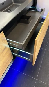 Vanité de salle de bain 75 pouces Kelia – Chêne