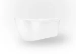 Sofia – bain autoportant 55″ - vue avant en angle