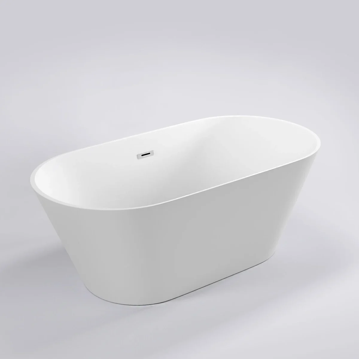 William – bain autoportant 60″ - vue du dessus en angle