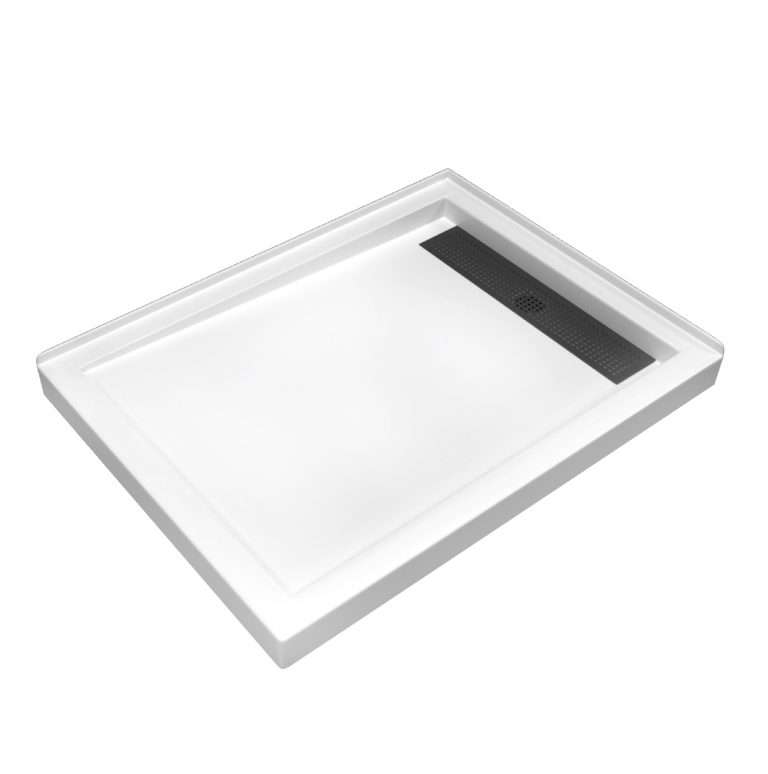 Base de douche PURE DESIGN 48″ x 36″ Droite