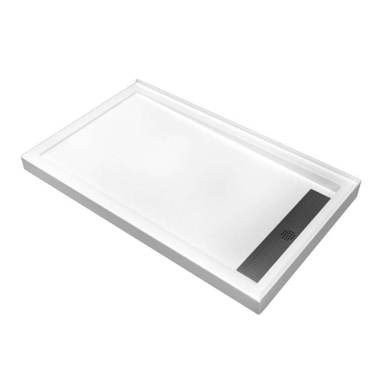 Base de douche PURE DESIGN 60″ x 36″ Droite