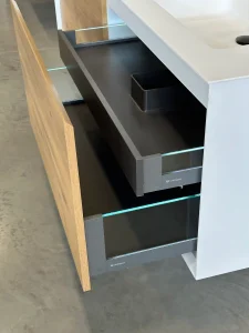 Vanité de salle de bain Kelia 75 pouces - Blanche