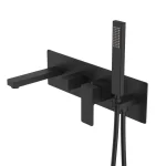 Robinet de bain mural - Carulo - Noir