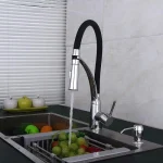 Robinet de cuisine Alès -Chrome poli – Image 3