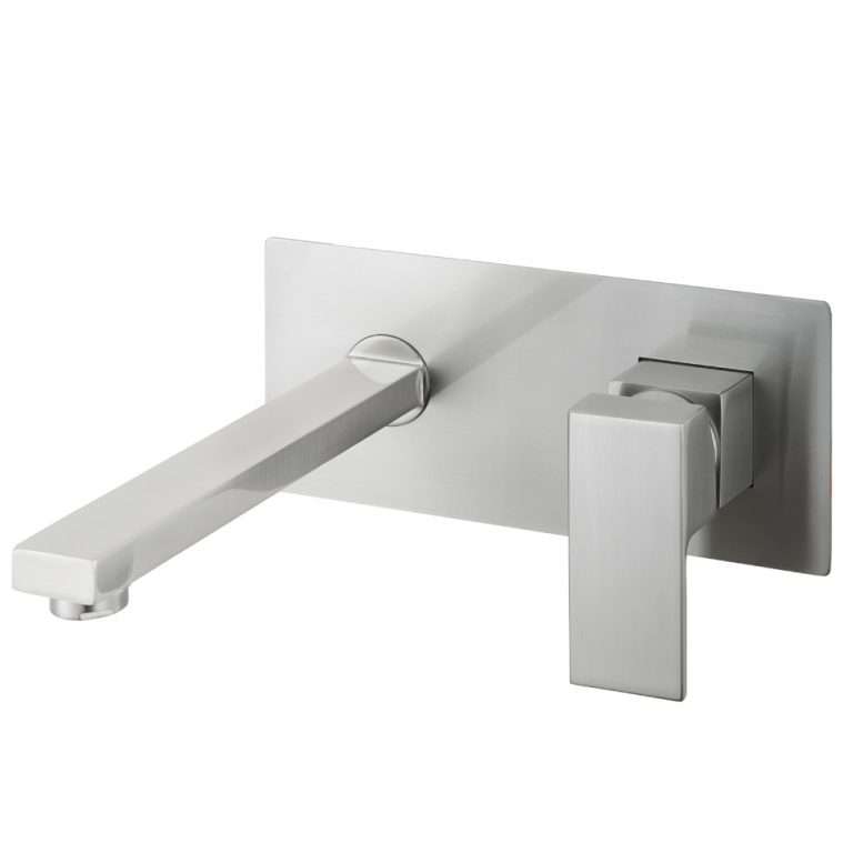 Robinet mural Soprano -Nickel brossé