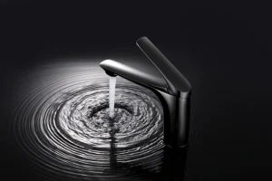 Robinet de salle de bain noir Osiris