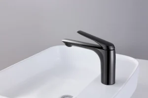 Robinet de salle de bain noir Osiris