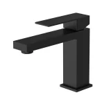 Robinet de salle de bain noir Rosa