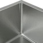 Évier de cuisine 32"x18" 16G (70/30) sans grilles de fond - Brossé – Image 3