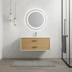 Panneau mural PVC effet marbre calacatta mate 100 x 250 cm