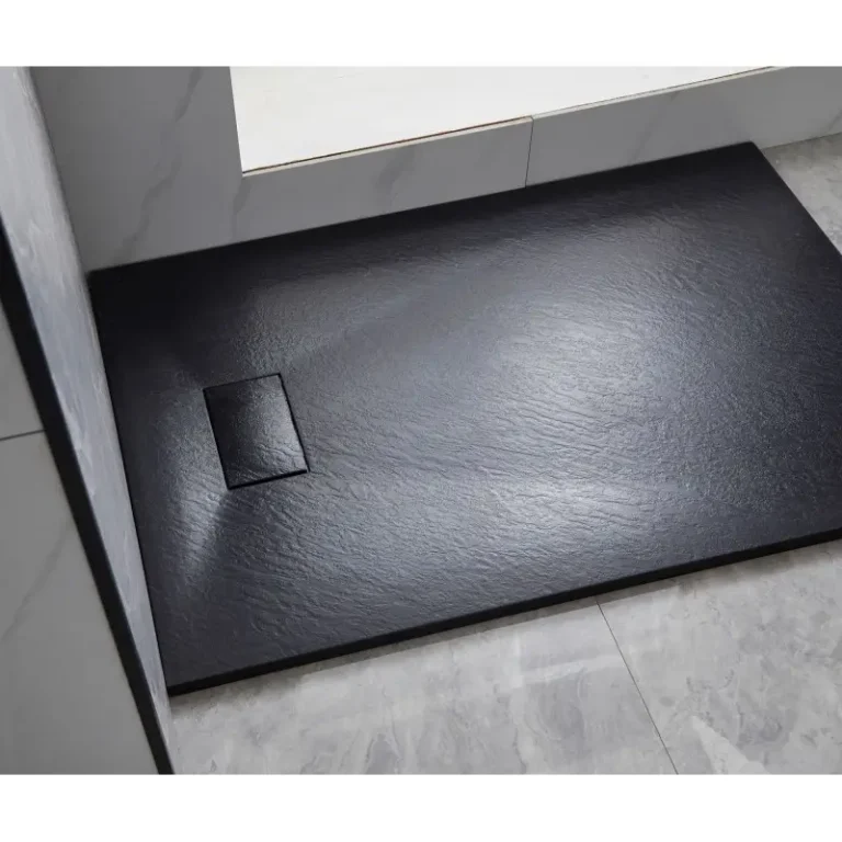 Base de douche noire ultra mince 48” x 36”