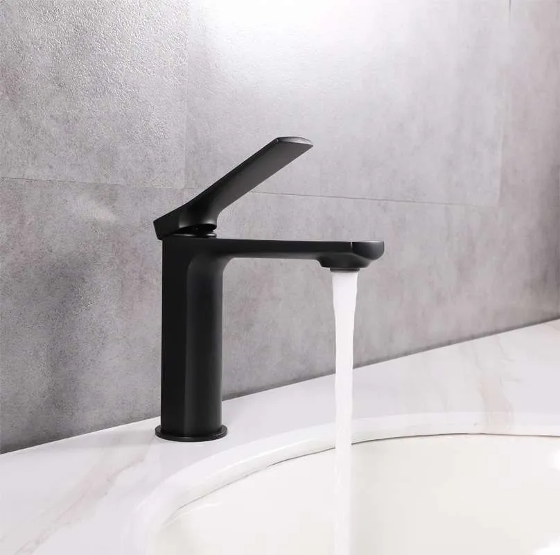 Robinet de salle de bain Arépa - Noir