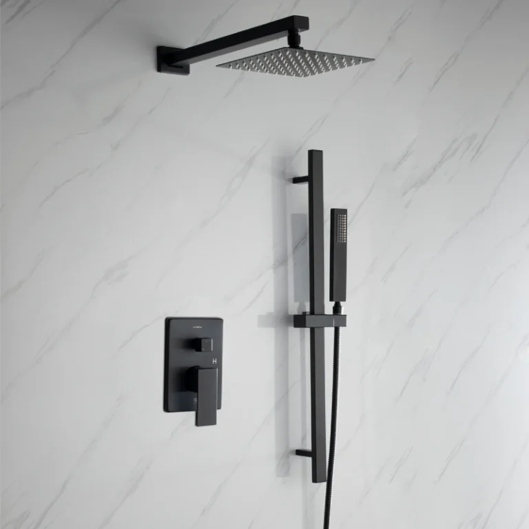 Ensemble de robinetterie de bain/douche Adige 3 fonctions – Noir