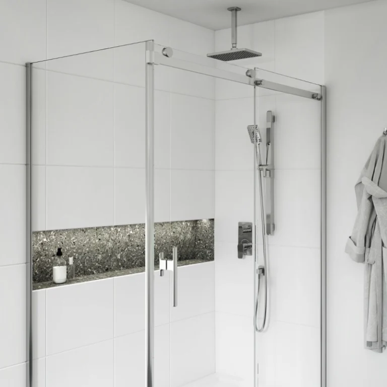 Ensemble de robinetterie de douche TD2 Moroka - Chrome