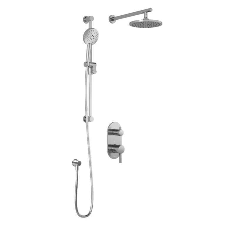 Ensemble de robinetterie de douche TD2 Roundone – Chrome
