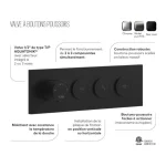 Valve à boutons-poussoirs