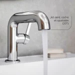 Robinet de salle de bain Basico (sans drain) - Chrome