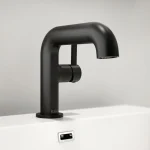Robinet de salle de bain Basico (sans drain) - Noir