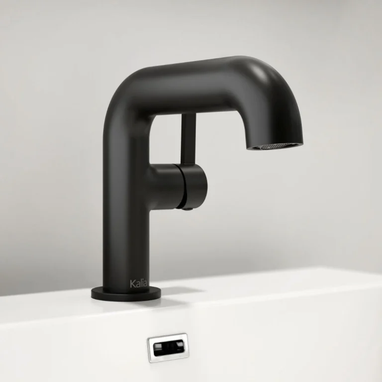 Robinet de salle de bain Basico (sans drain) - Noir