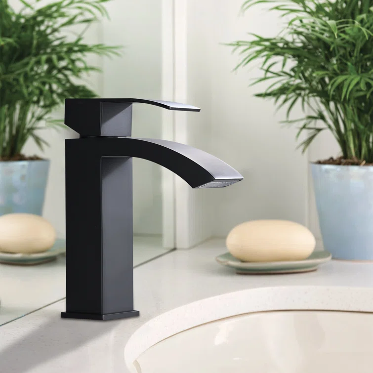Robinet de salle de bain Mélilot - Noir