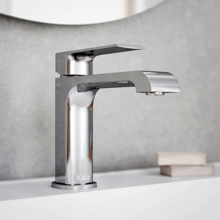 Robinet de salle de bain Sobrio (sans drain) – Chrome
