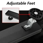 Drain de douche linéaire 32″ – Noir