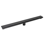 Drain de douche linéaire 32″ – Noir