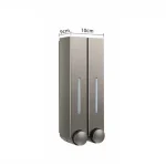 Distributeur mural de savon - Double conteneurs