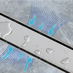 Drain de douche linéaire 32" - Brossé – Image 8