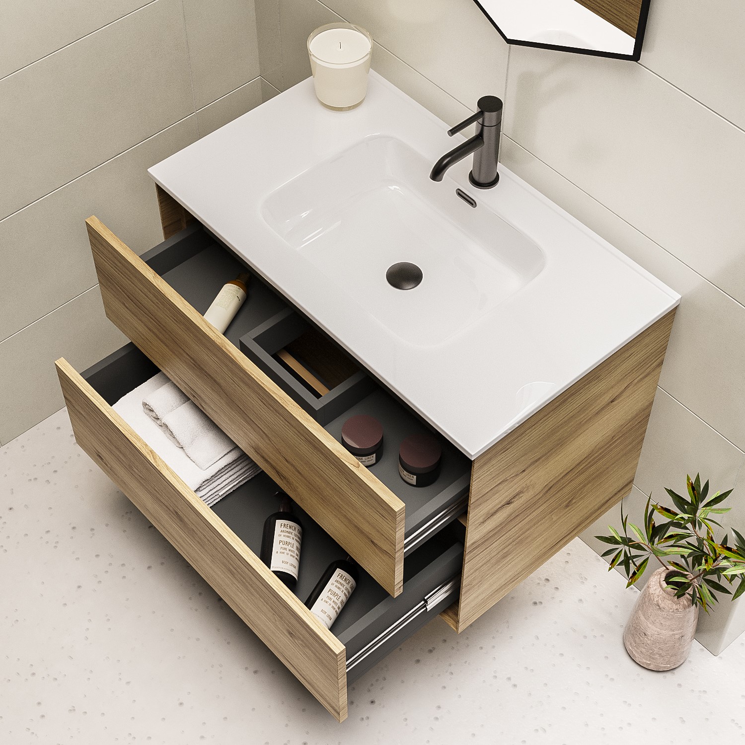 vanité de salle de bain