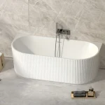 Golden Hind – bain autoportant 67″ - vue du dessus en angle