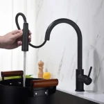 Robinet de cuisine Malta (Robinet Tactile) - Noir