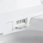 Toilette intelligente noire et blanche PD-2213-BL