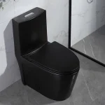 Toilette moderne noir PD-0382Y-MB-1000