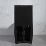 Toilette moderne noir PD-0382Y-MB-1000