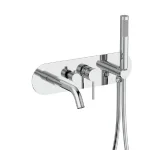 Robinet de bain mural - Roma - Chrome